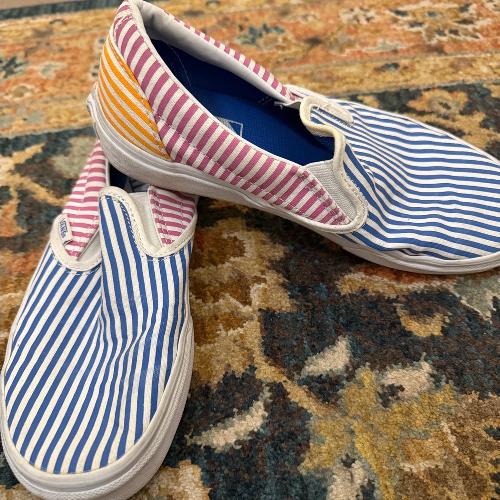 Special Edition Vans Multicolor Striped Slip-on